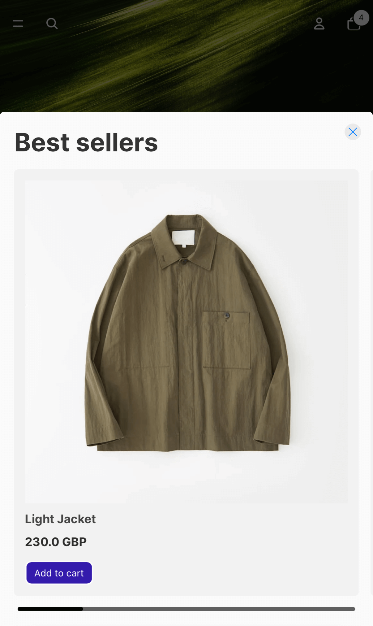 Fixed bottom mobile mode