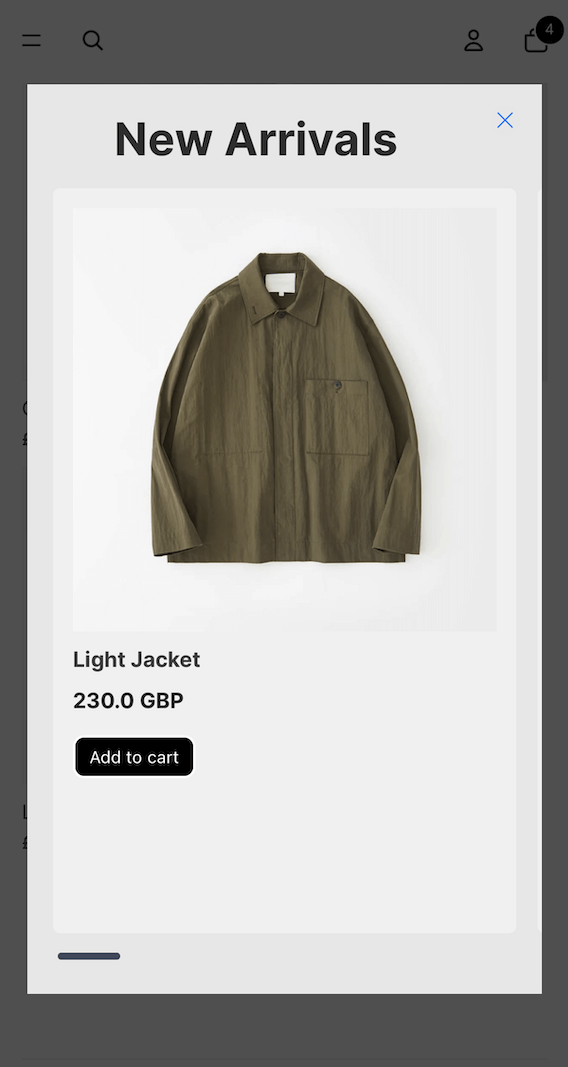 Product feature mode